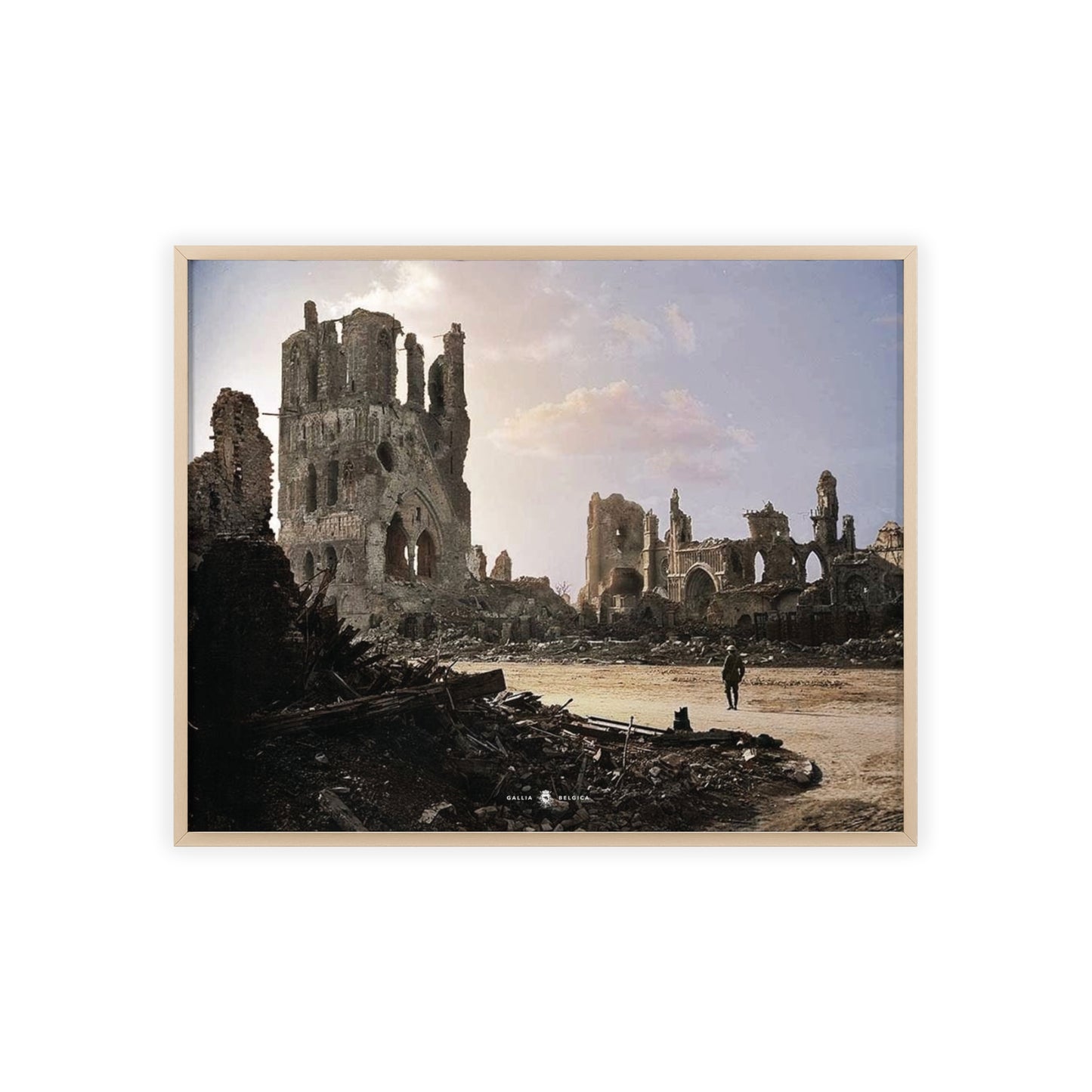 Battle of Ypres - Gallia Belgica Posters (Wooden Frame)