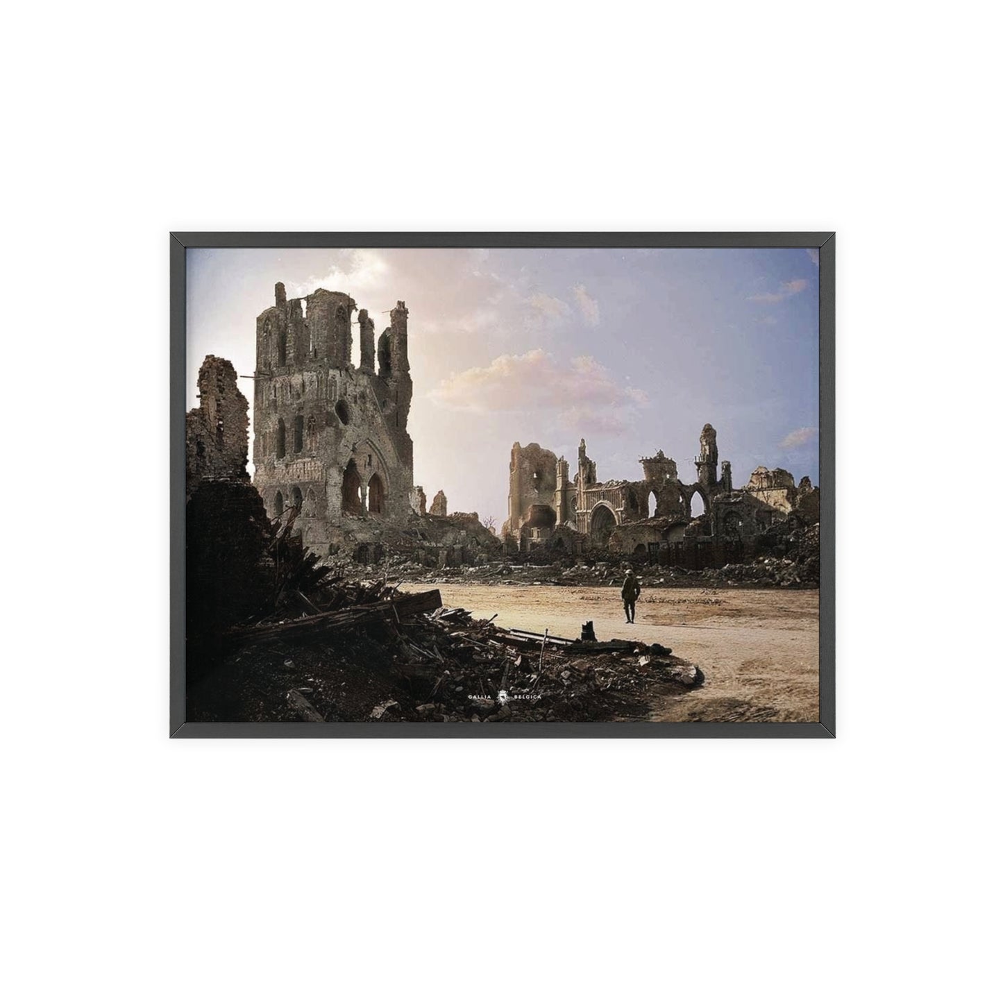 Battle of Ypres - Gallia Belgica Posters (Wooden Frame)