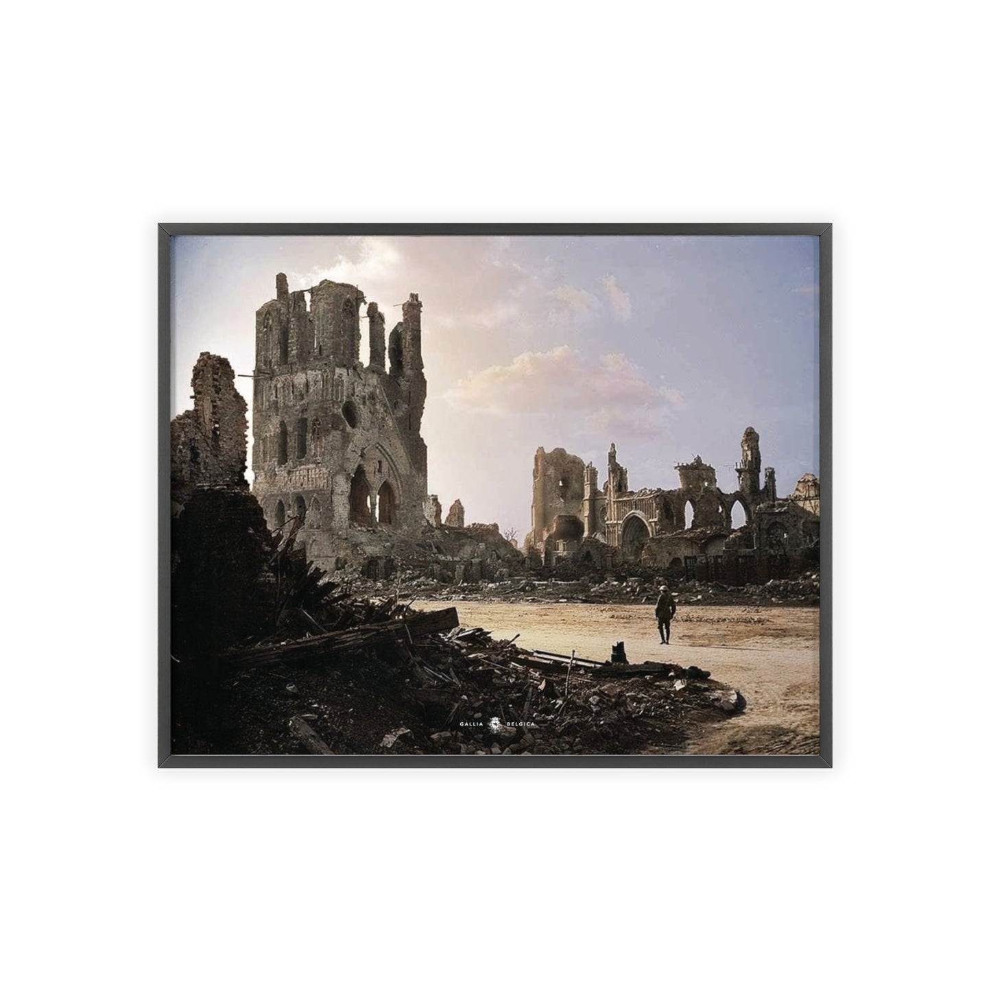 Battle of Ypres - Gallia Belgica Posters (Wooden Frame)