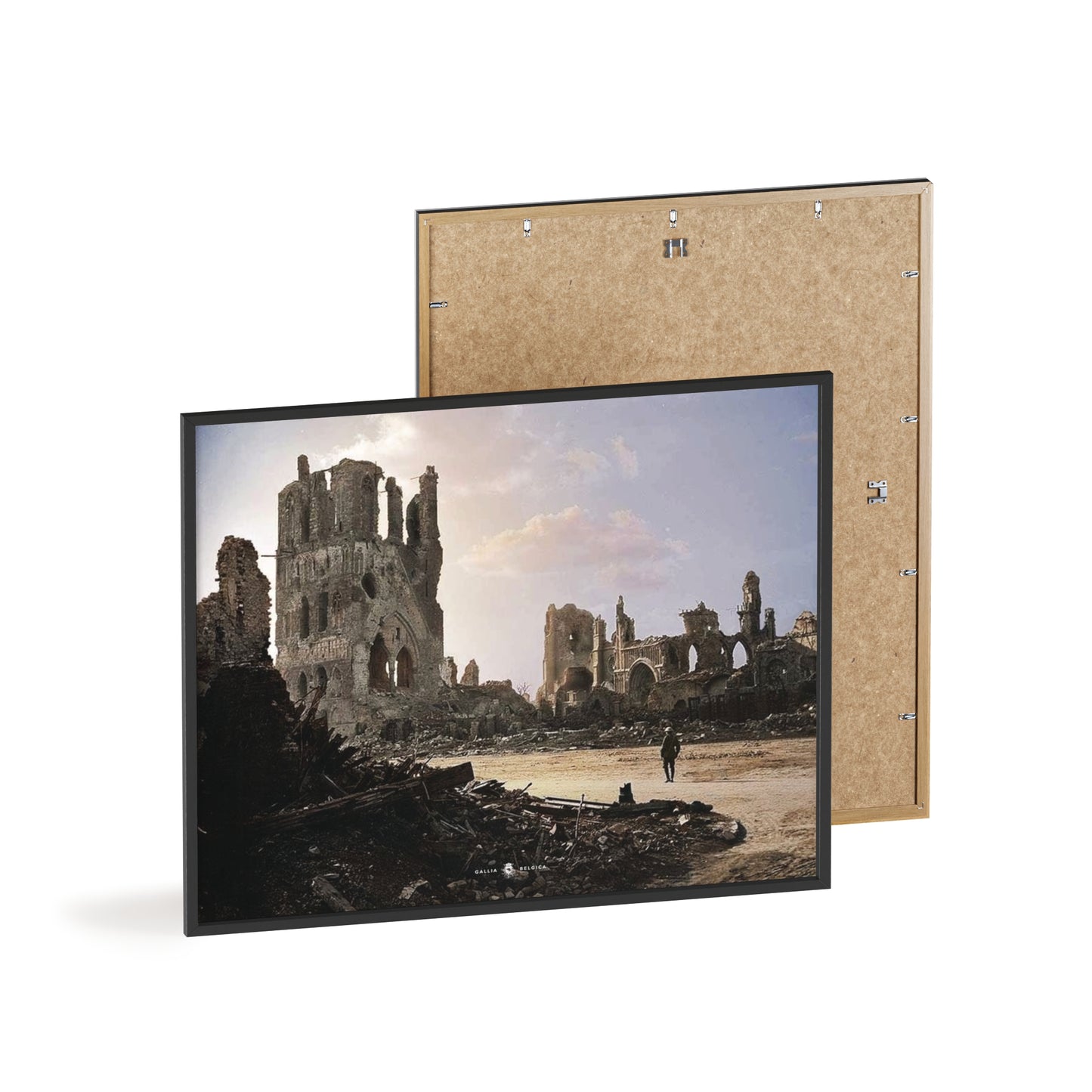 Battle of Ypres - Gallia Belgica Posters (Wooden Frame)