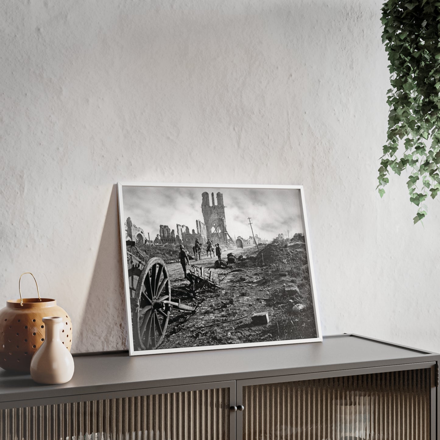 Battle of Passchendaele - Gallia Belgica Posters (Wooden Frame)