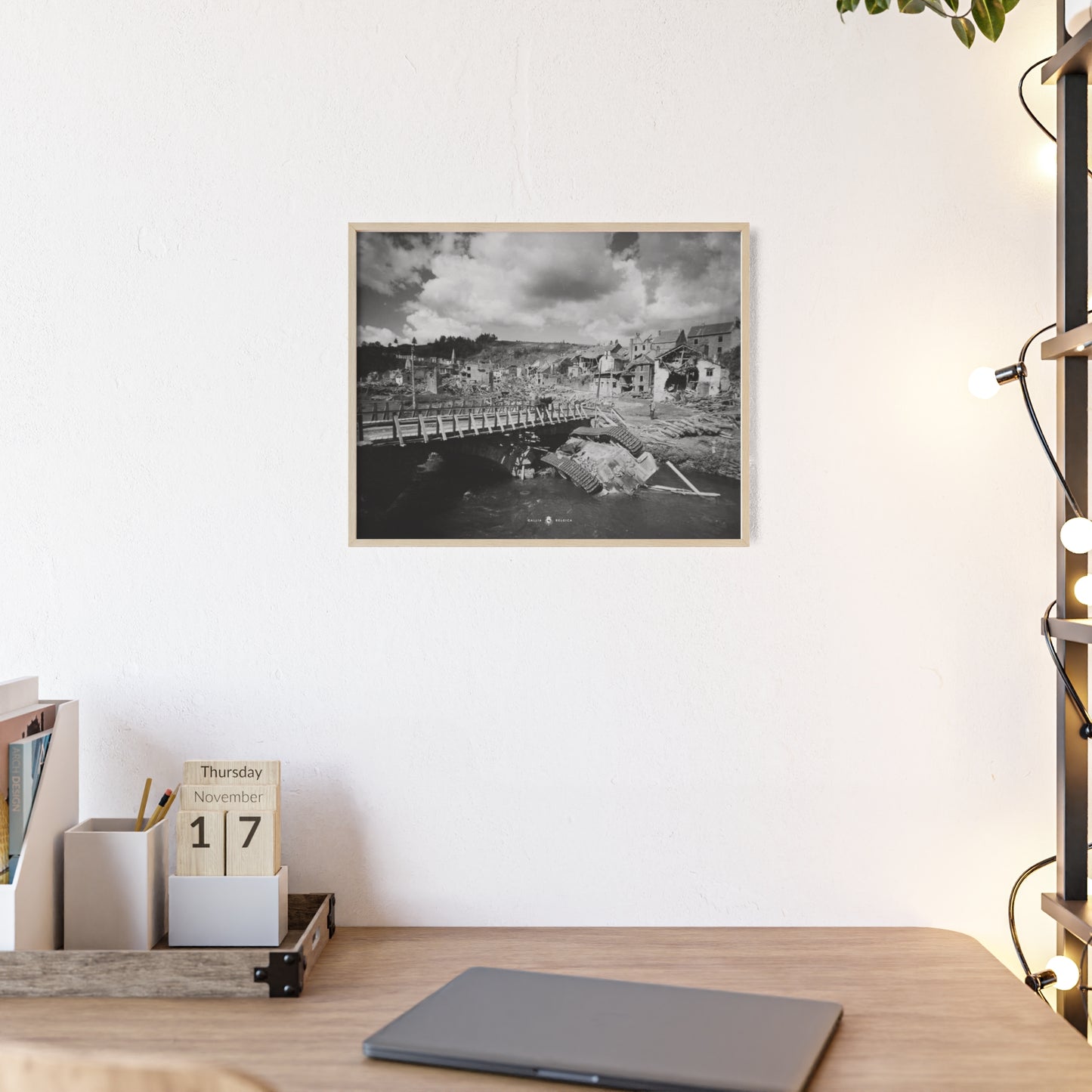 Battle of the Bulge - Gallia Belgica Posters (Wooden Frame)