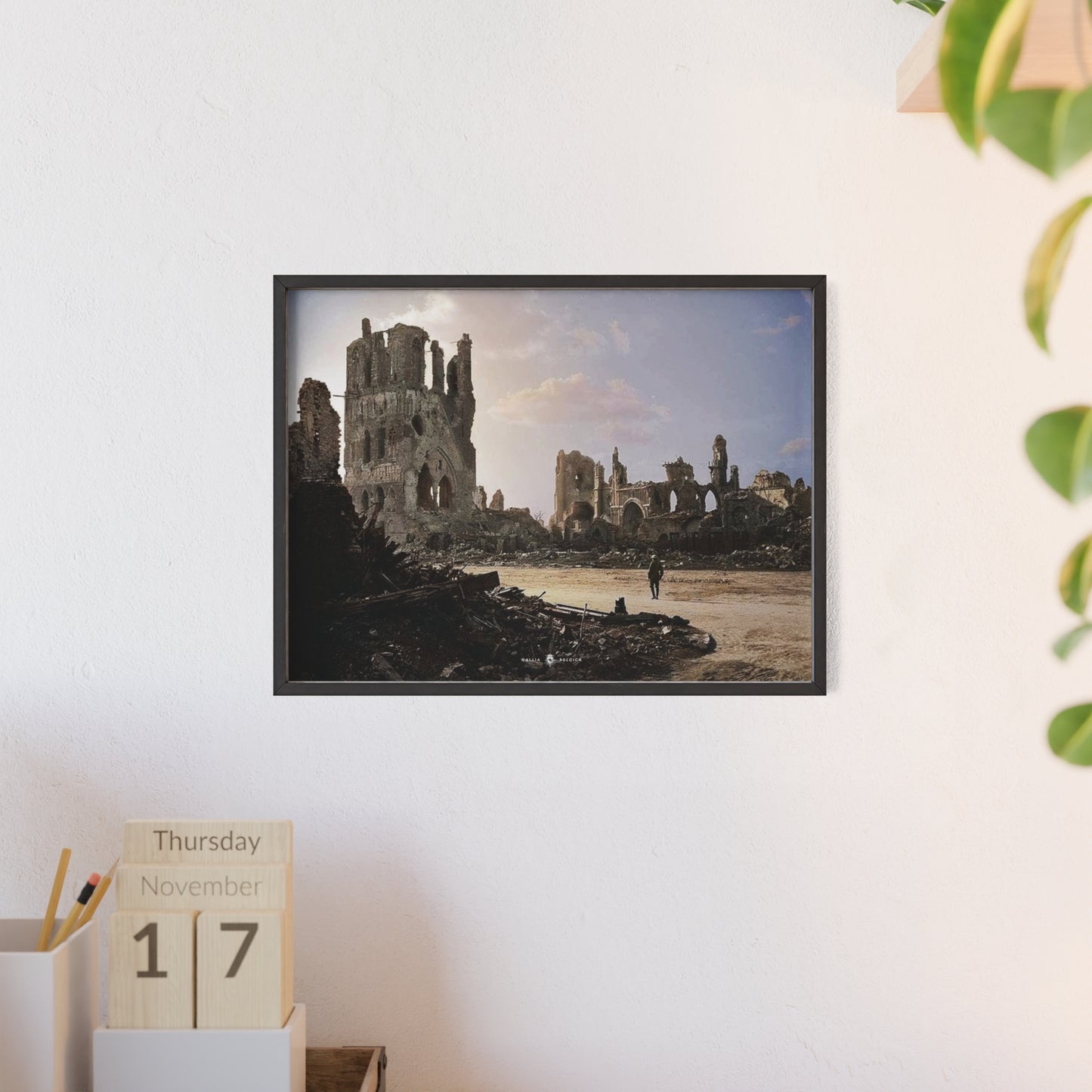 Battle of Ypres - Gallia Belgica Posters (Wooden Frame)