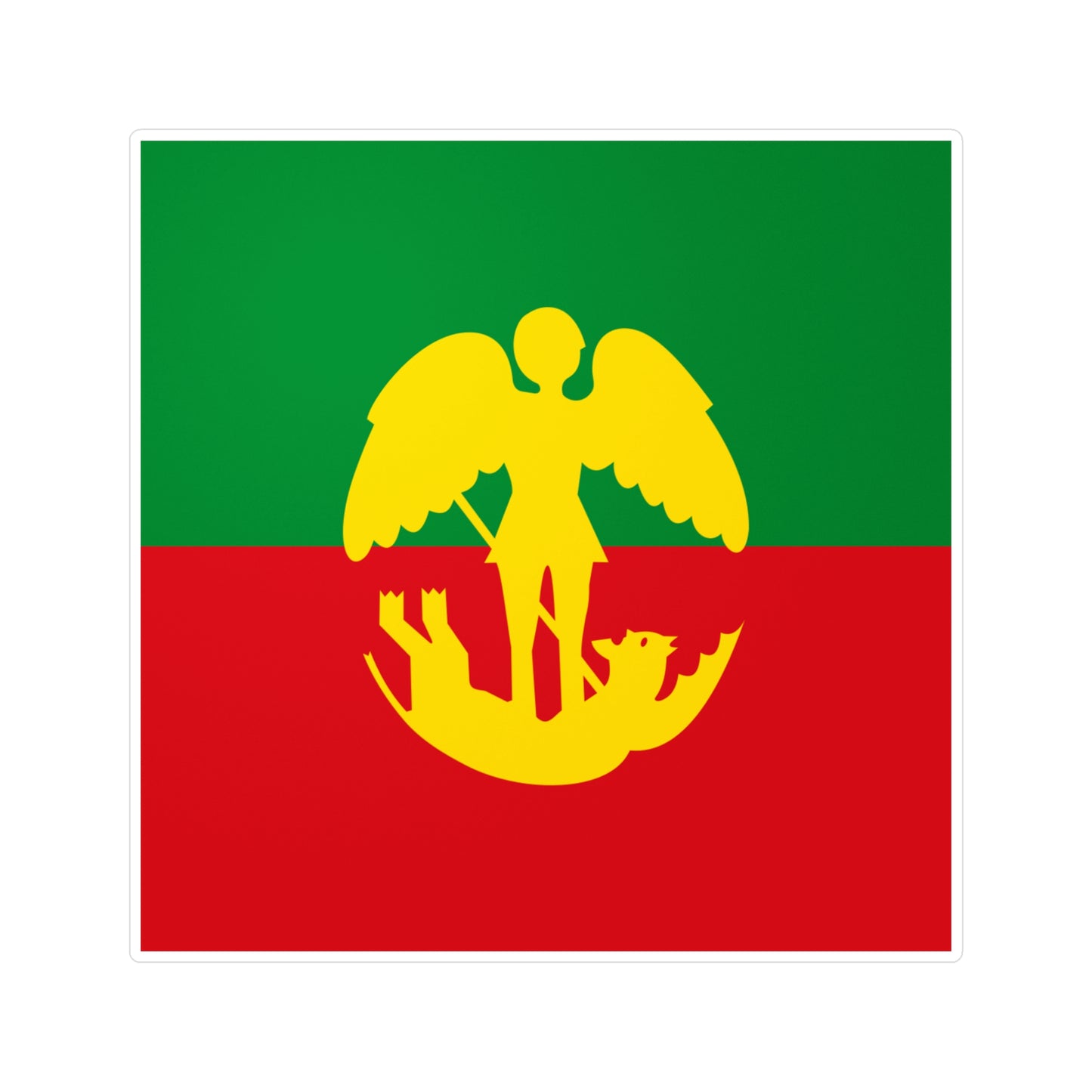 Brussels Flag Sticker