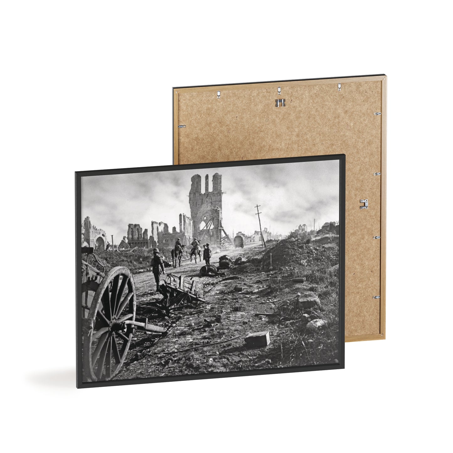 Battle of Passchendaele - Gallia Belgica Posters (Wooden Frame)