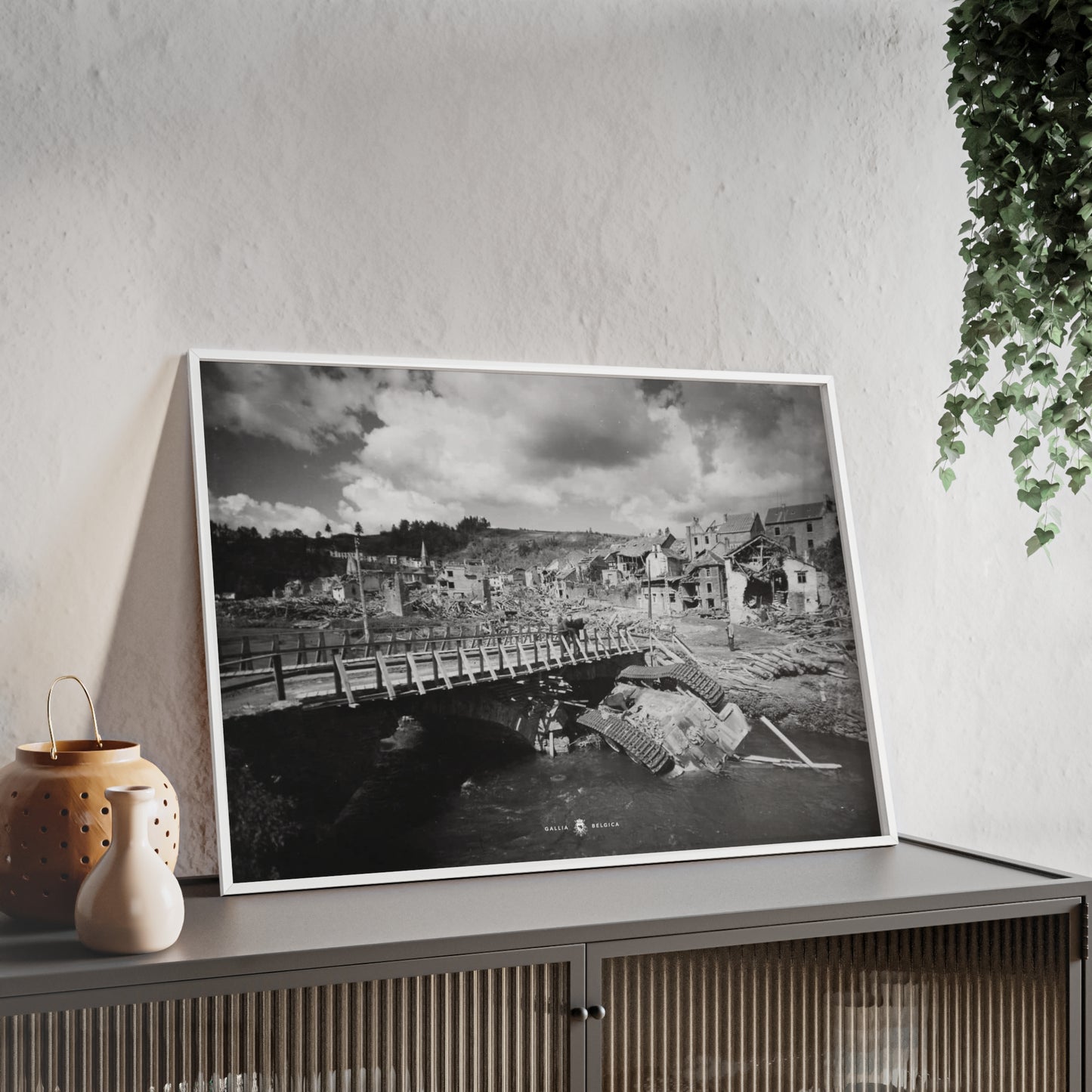 Battle of the Bulge - Gallia Belgica Posters (Wooden Frame)