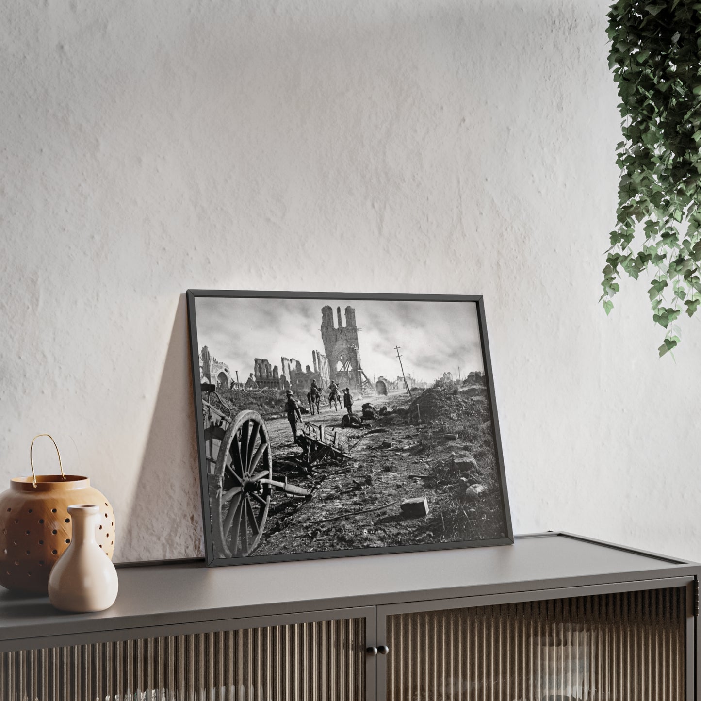 Battle of Passchendaele - Gallia Belgica Posters (Wooden Frame)