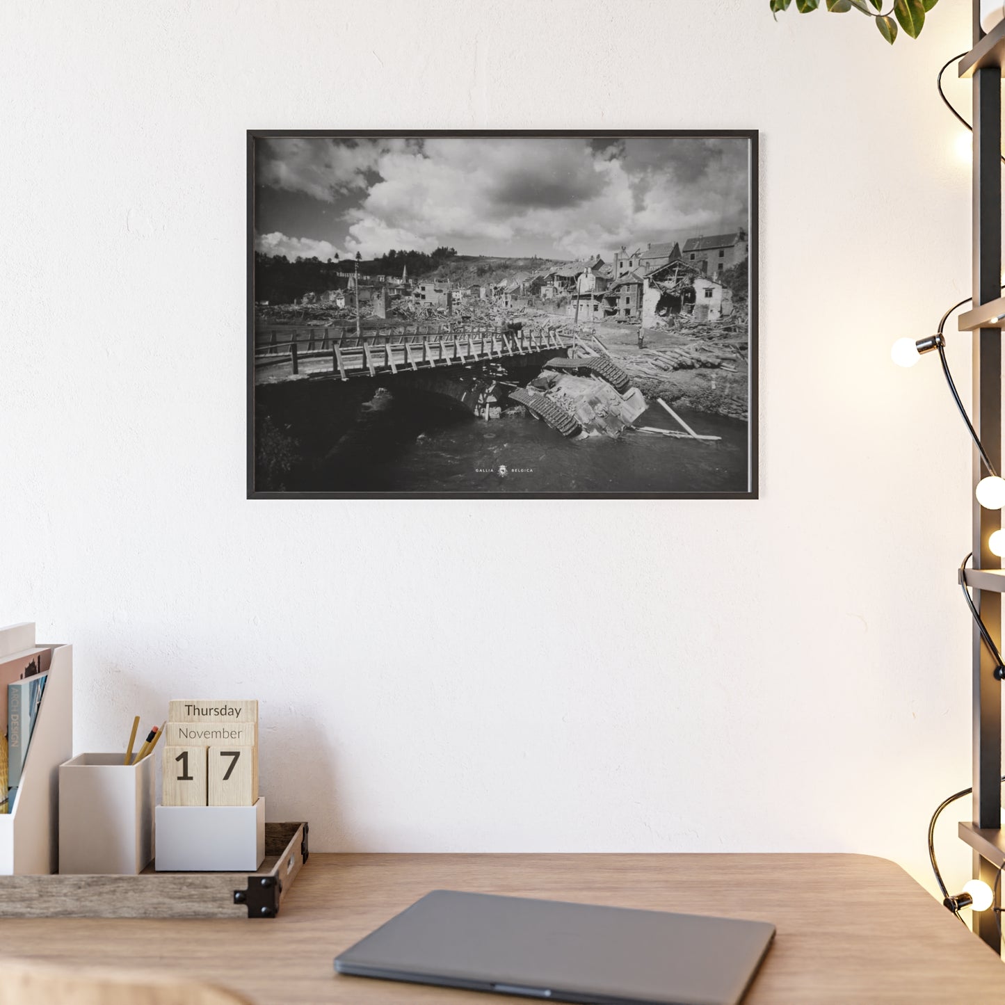 Battle of the Bulge - Gallia Belgica Posters (Wooden Frame)