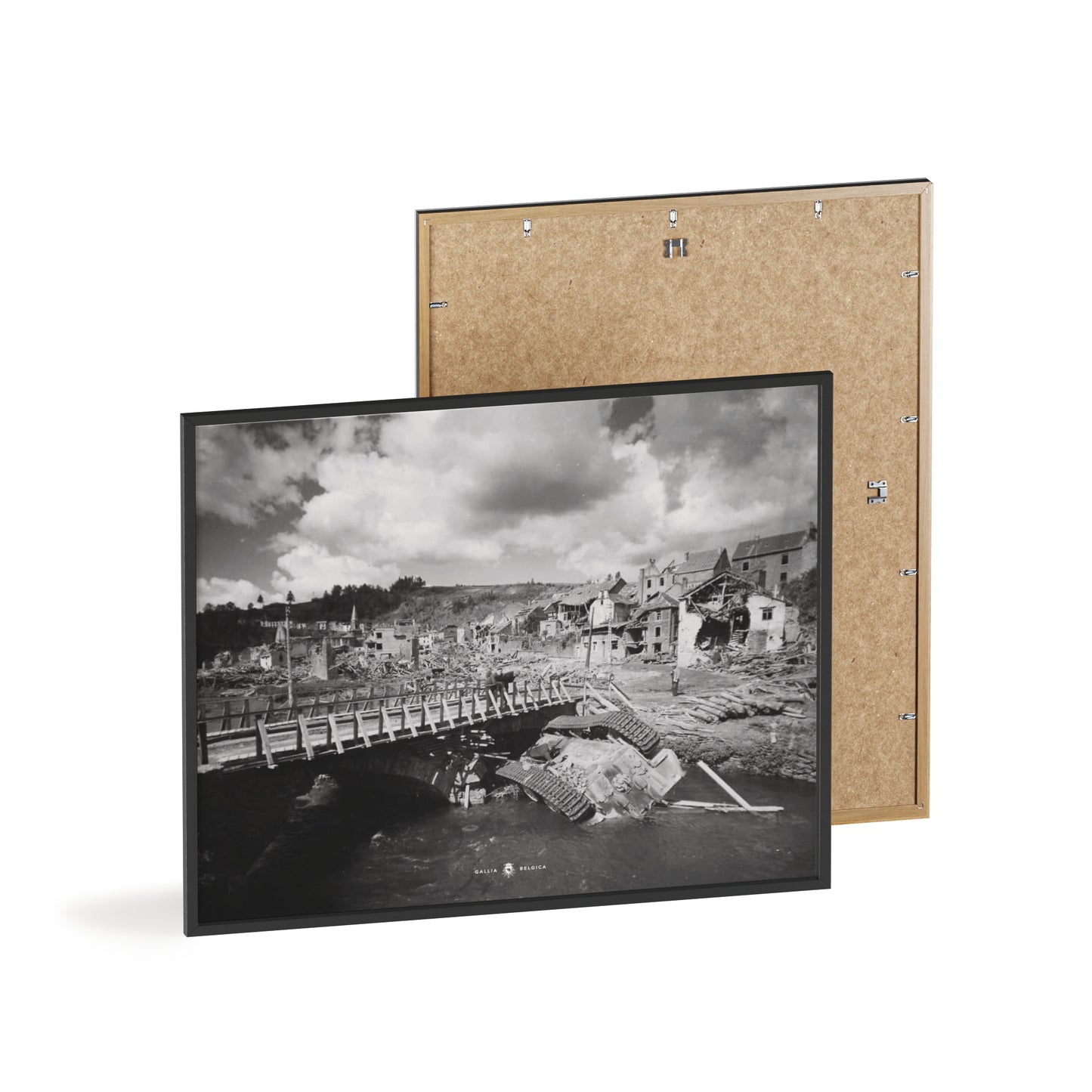 Battle of the Bulge - Gallia Belgica Posters (Wooden Frame)