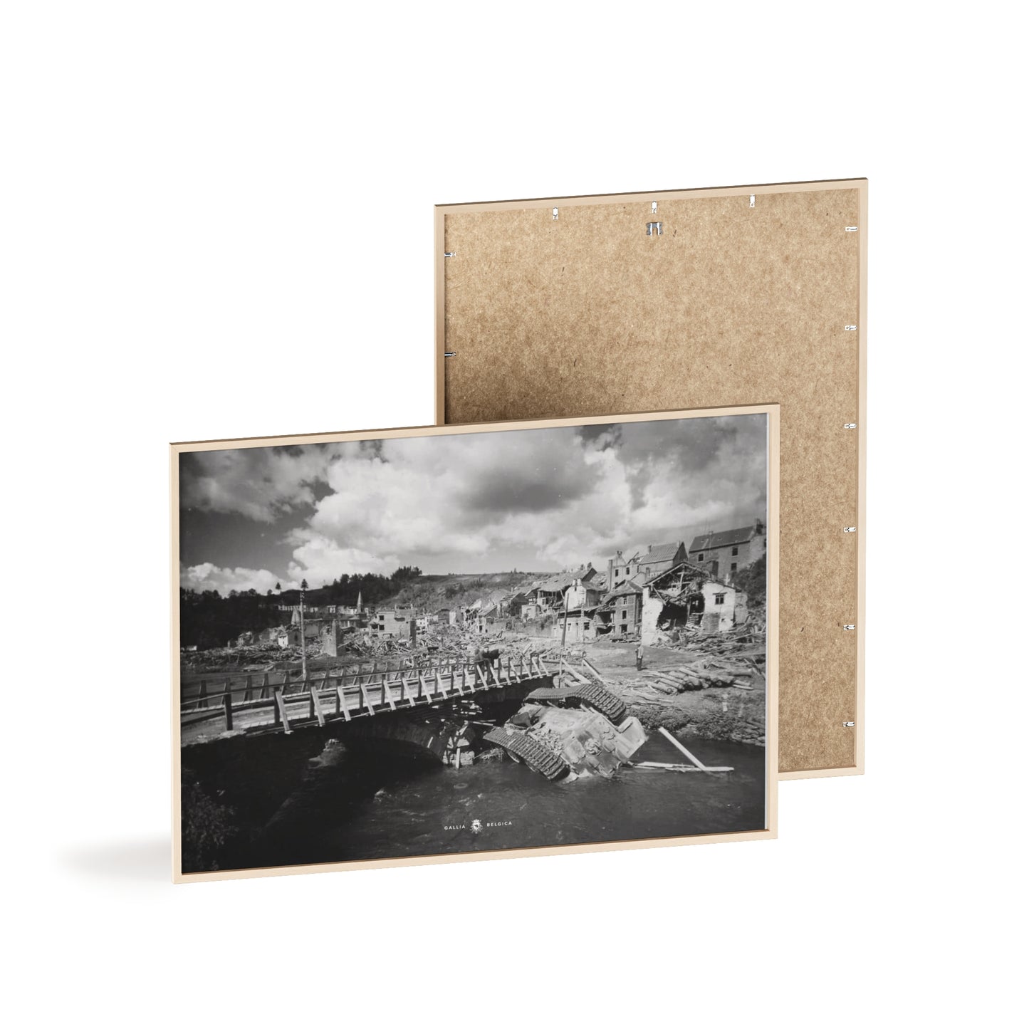 Battle of the Bulge - Gallia Belgica Posters (Wooden Frame)