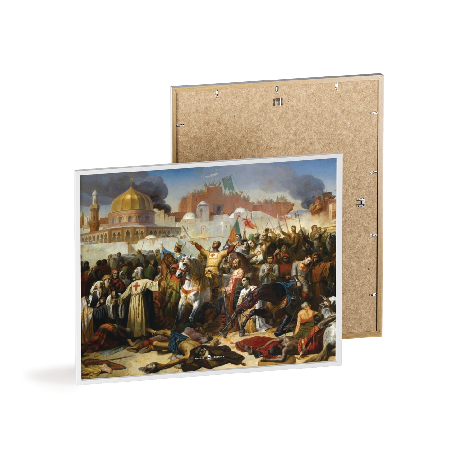 Godefroy de Bouillon - Gallia Belgica Posters (Wooden Frame)