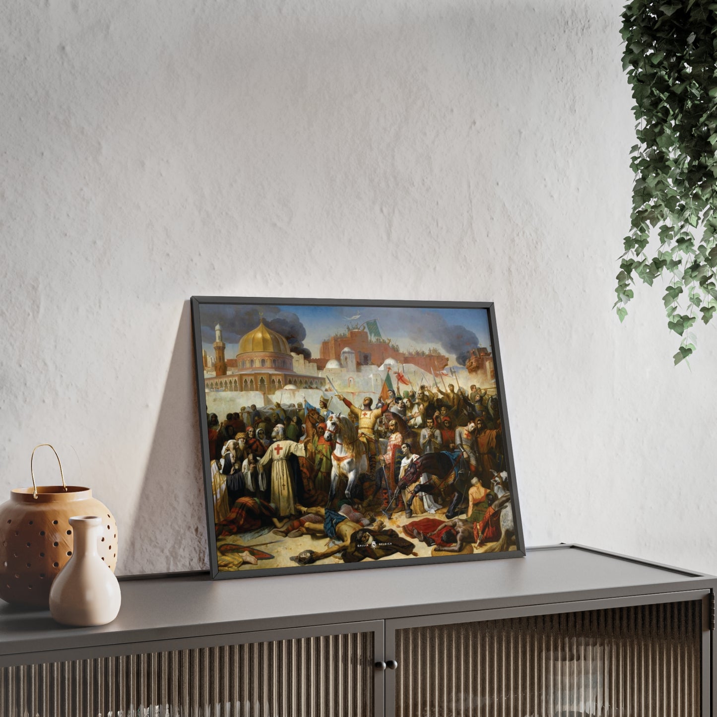 Godefroy de Bouillon - Gallia Belgica Posters (Wooden Frame)