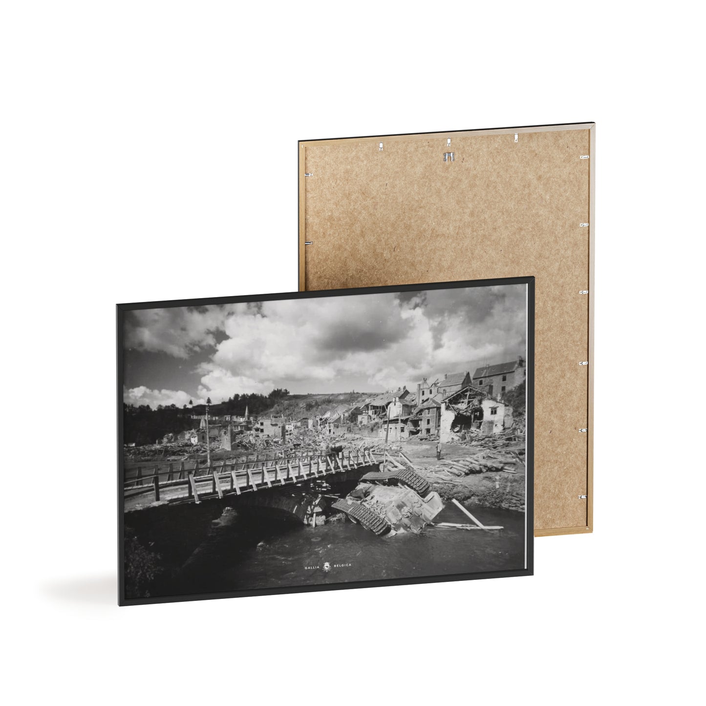 Battle of the Bulge - Gallia Belgica Posters (Wooden Frame)